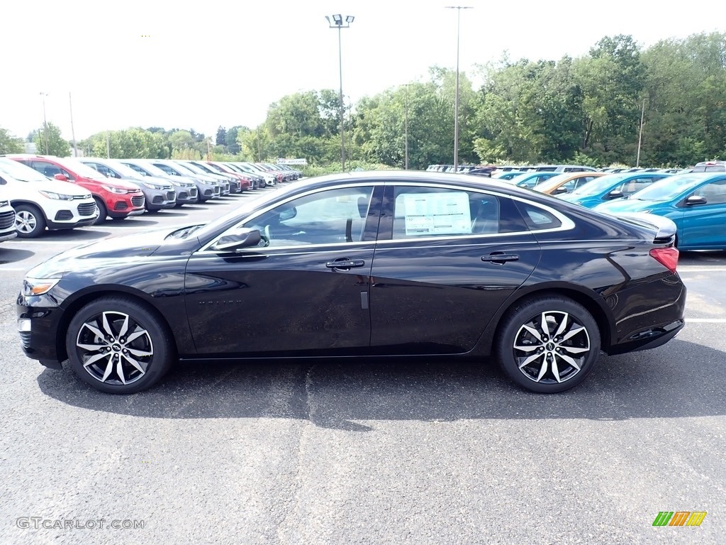 Mosaic Black Metallic 2020 Chevrolet Malibu RS Exterior Photo #139368205