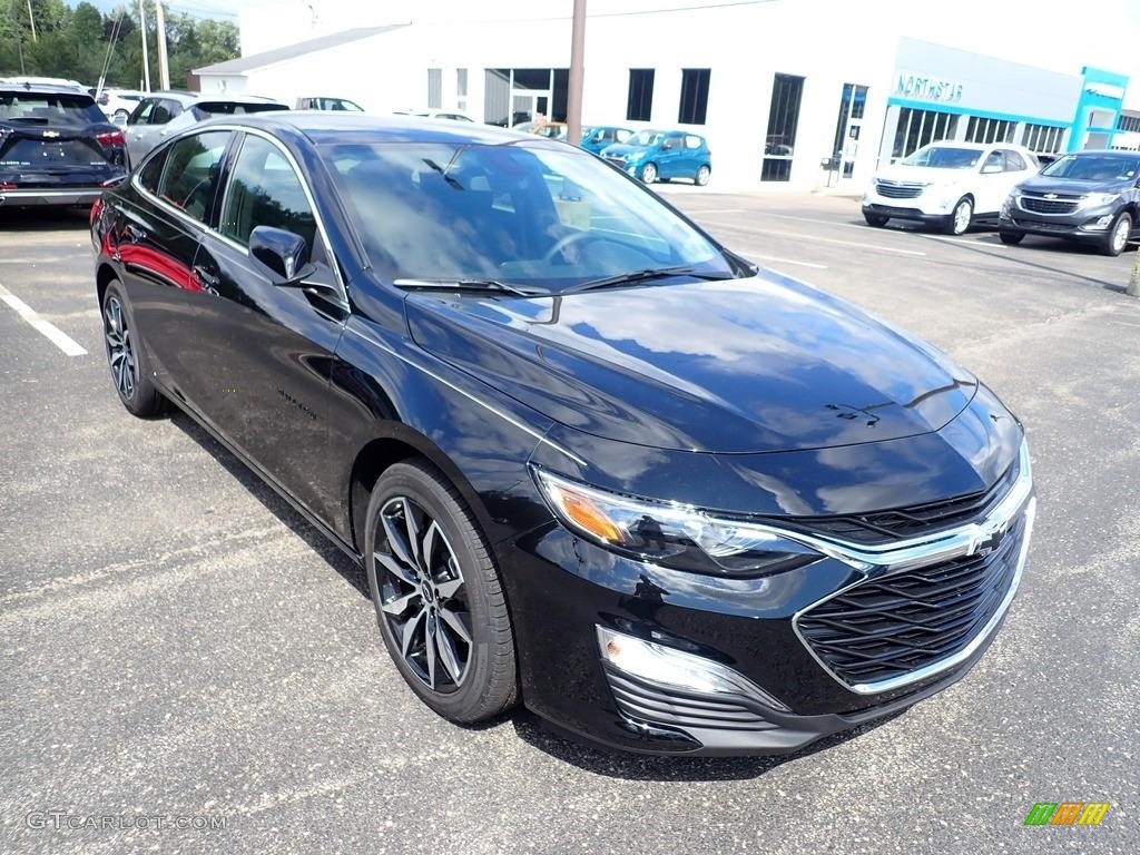 Mosaic Black Metallic 2020 Chevrolet Malibu RS Exterior Photo #139368286