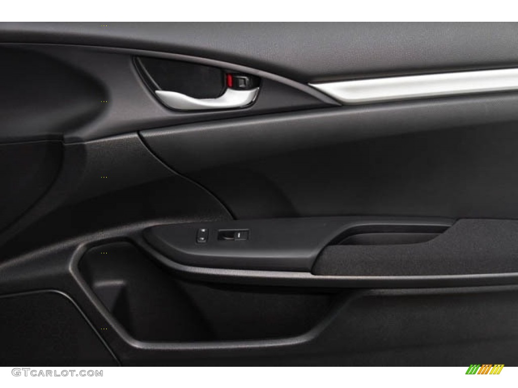 2020 Civic LX Sedan - Modern Steel Metallic / Black photo #36