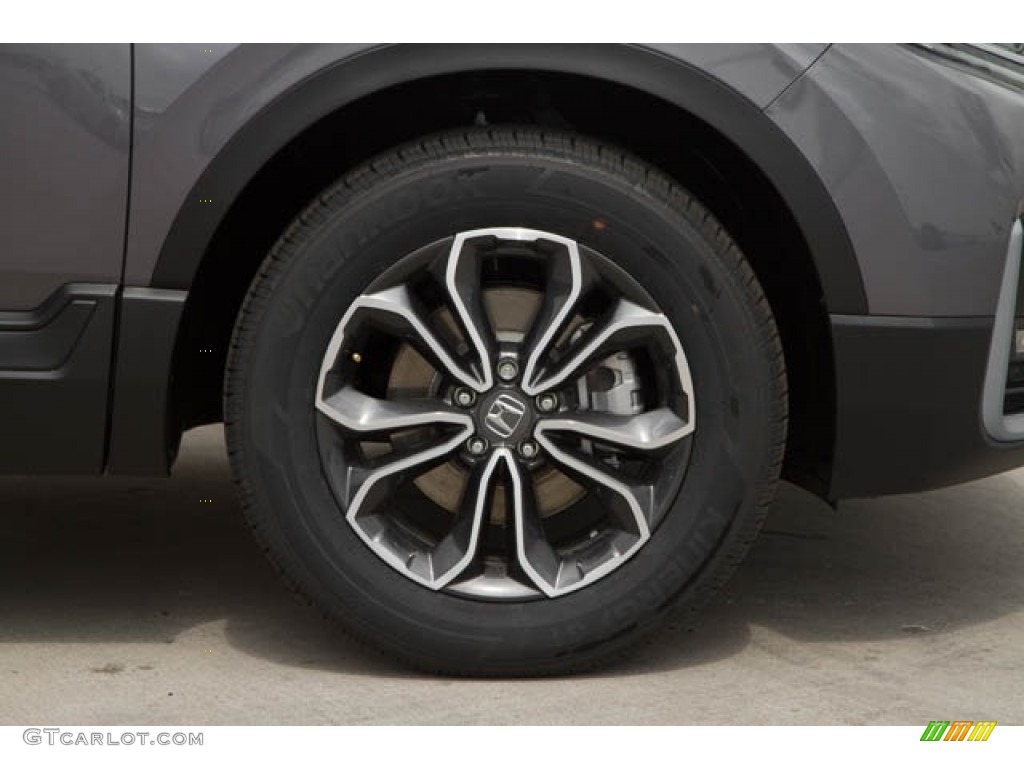 2020 CR-V EX-L AWD Hybrid - Modern Steel Metallic / Black photo #9