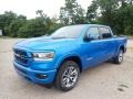 2020 Hydro Blue Pearl Ram 1500 Laramie Crew Cab 4x4  photo #1