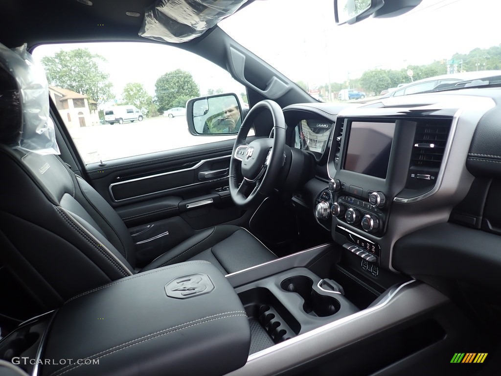 2020 1500 Laramie Crew Cab 4x4 - Hydro Blue Pearl / Black photo #11