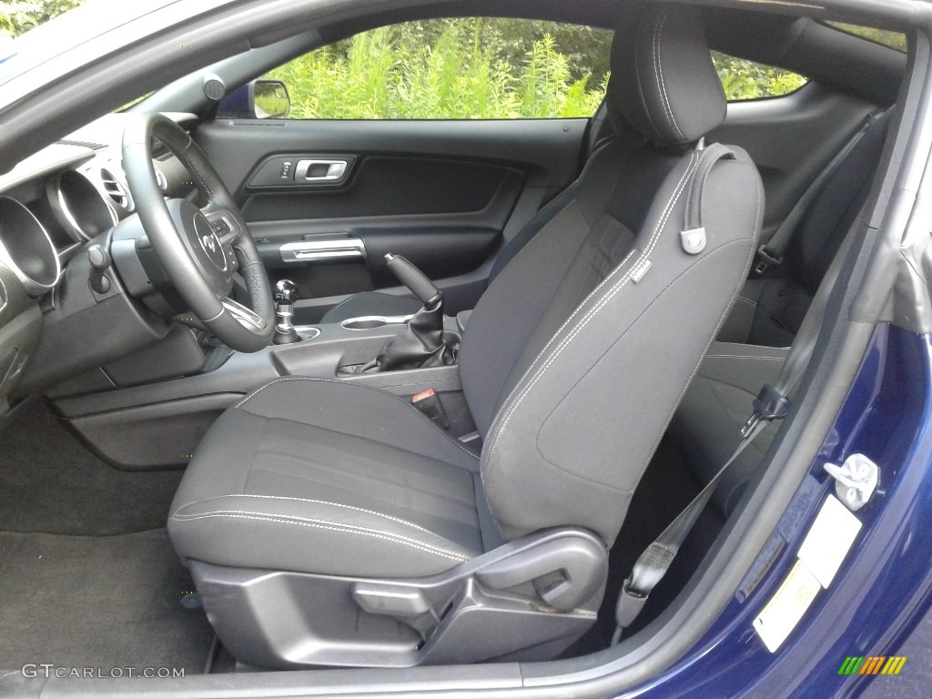 2019 Ford Mustang EcoBoost Fastback Front Seat Photo #139373018