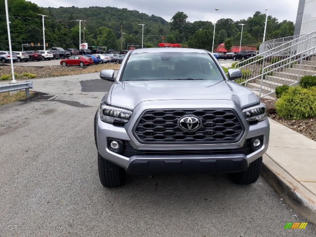 2020 Tacoma TRD Off Road Double Cab 4x4 - Silver Sky Metallic / TRD Cement/Black photo #23