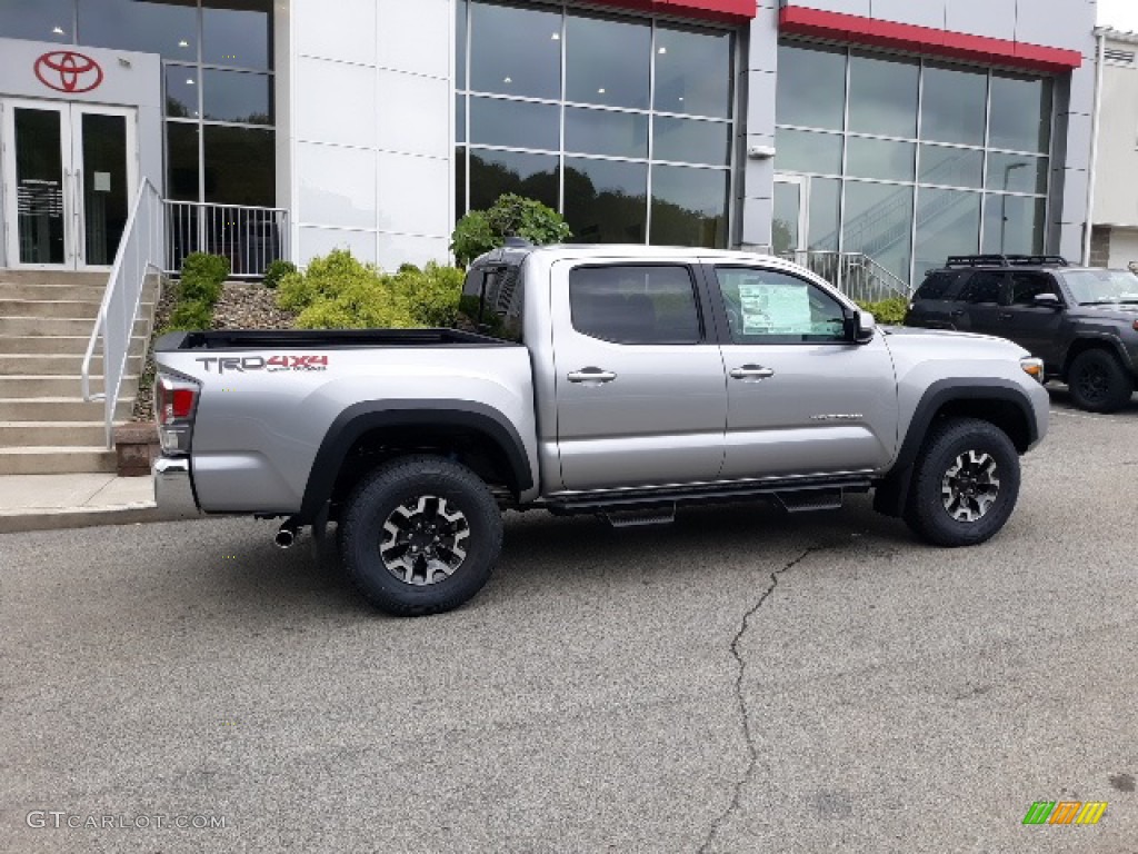 2020 Tacoma TRD Off Road Double Cab 4x4 - Silver Sky Metallic / TRD Cement/Black photo #26