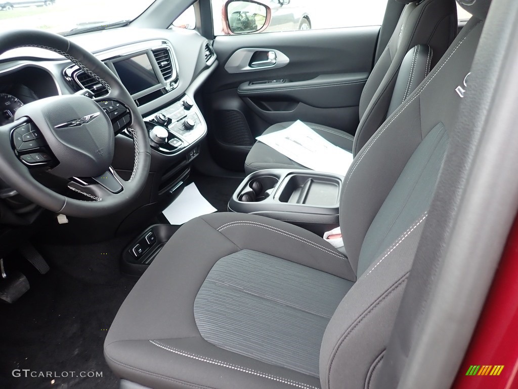 Black Interior 2020 Chrysler Pacifica Touring Photo #139374618