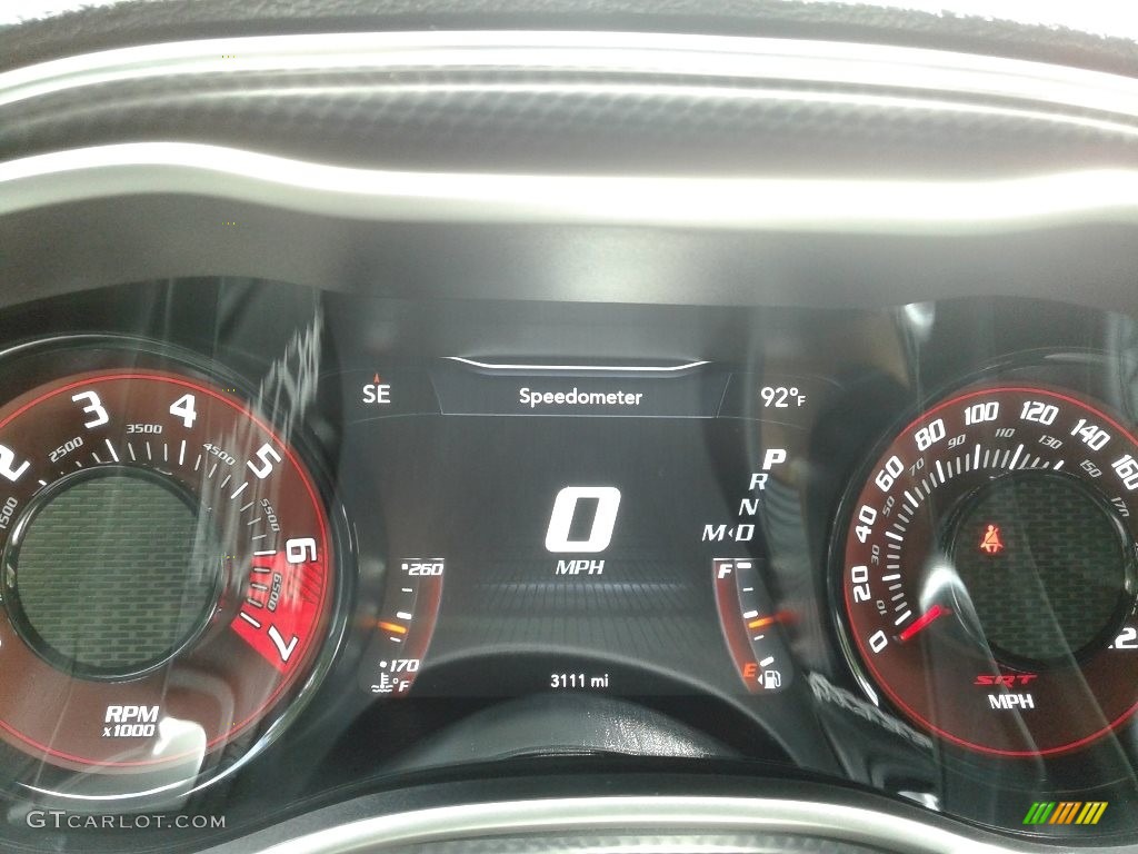 2019 Dodge Challenger SRT Hellcat Redeye Widebody Gauges Photos