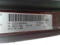 PRV: Octane Red Pearl 2019 Dodge Challenger SRT Hellcat Redeye Widebody Color Code