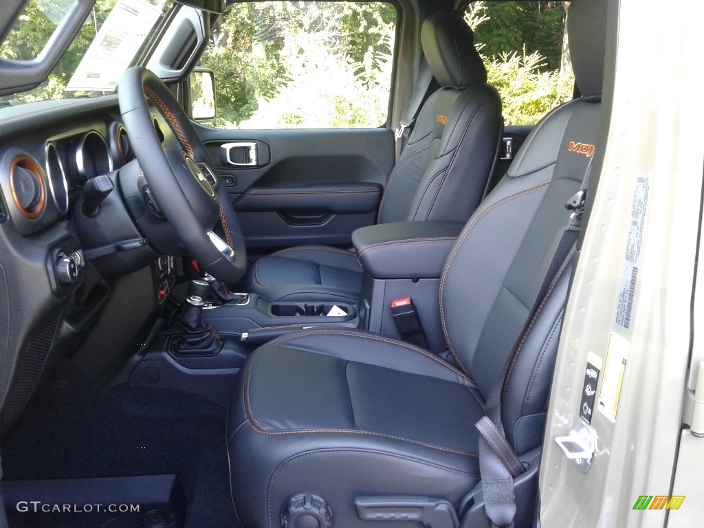 Black Interior 2020 Jeep Gladiator Mojave 4x4 Photo #139375250