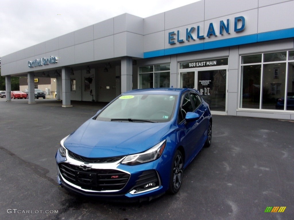 2019 Cruze LT Hatchback - Kinetic Blue Metallic / Jet Black/­Galvanized photo #1