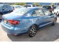 2017 Silk Blue Metallic Volkswagen Jetta SE  photo #9