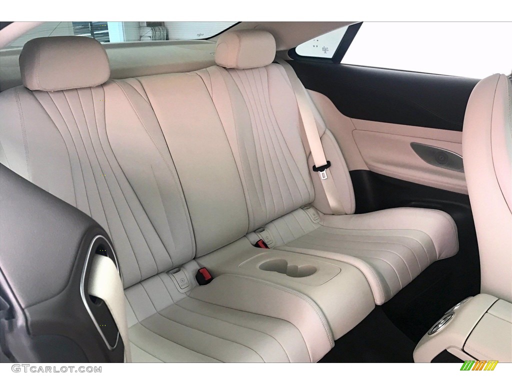 Macchiato Beige/Black Interior 2018 Mercedes-Benz E 400 4Matic Coupe Photo #139377404