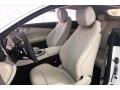 Macchiato Beige/Black 2018 Mercedes-Benz E 400 4Matic Coupe Interior Color
