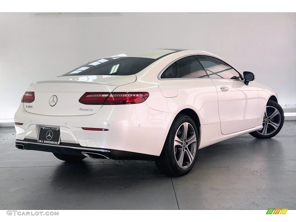 2018 E 400 4Matic Coupe - designo Diamond White Metallic / Macchiato Beige/Black photo #16