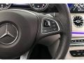 Macchiato Beige/Black 2018 Mercedes-Benz E 400 4Matic Coupe Steering Wheel
