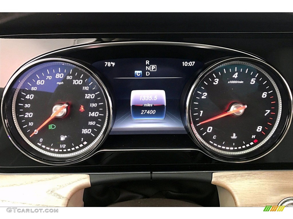 2018 Mercedes-Benz E 400 4Matic Coupe Gauges Photo #139377575
