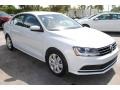 2017 White Silver Volkswagen Jetta S  photo #2