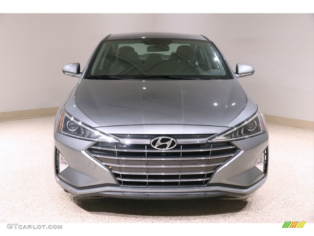 2019 Elantra SE - Galactic Gray / Gray photo #2