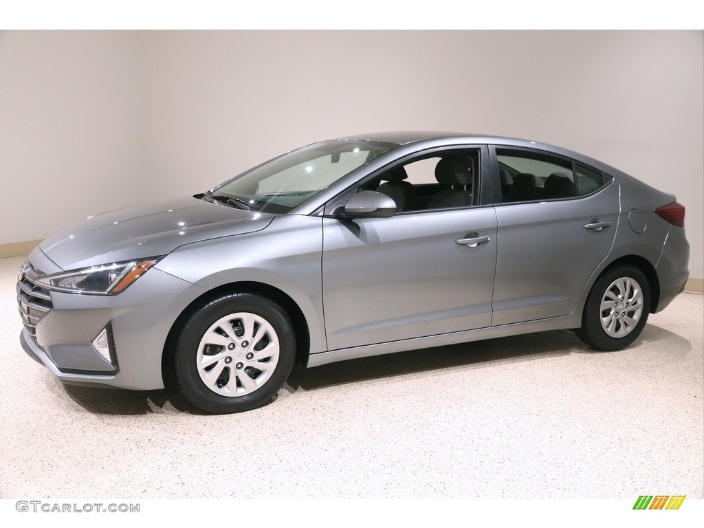 2019 Elantra SE - Galactic Gray / Gray photo #3