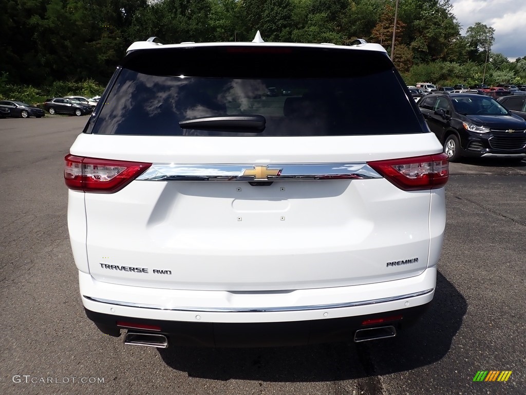 2020 Traverse Premier AWD - Summit White / Jet Black photo #5