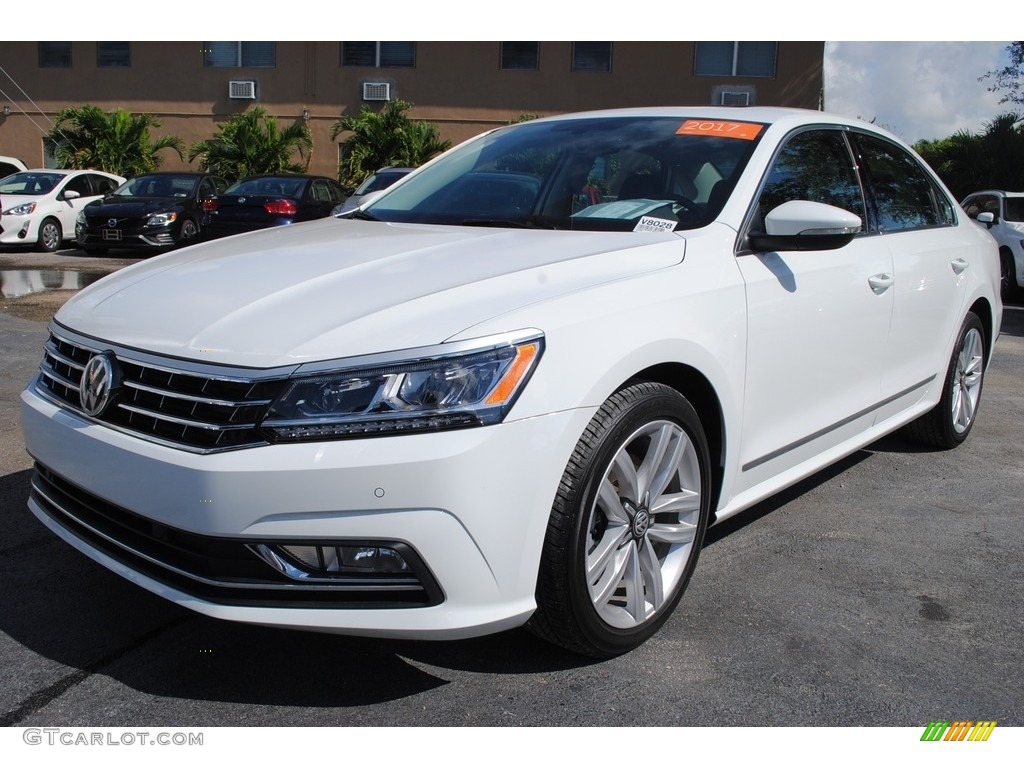 Pure White 2017 Volkswagen Passat SE Sedan Exterior Photo #139378512