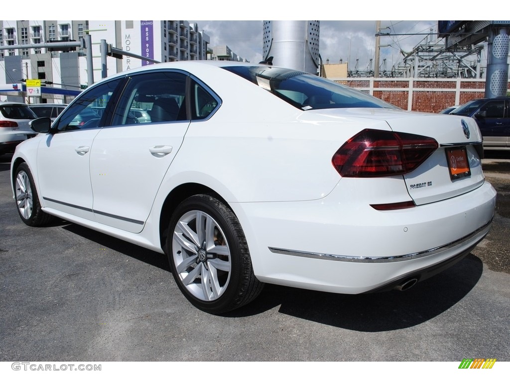 Pure White 2017 Volkswagen Passat SE Sedan Exterior Photo #139378559