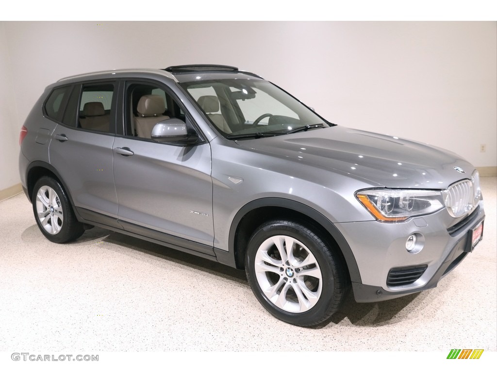 2015 X3 xDrive35i - Space Grey Metallic / Oyster photo #1