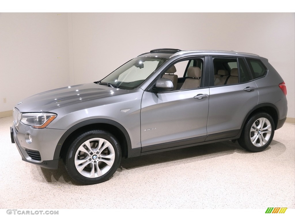2015 X3 xDrive35i - Space Grey Metallic / Oyster photo #3