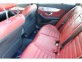 Cranberry Red/Black Rear Seat Photo for 2020 Mercedes-Benz C #139379180