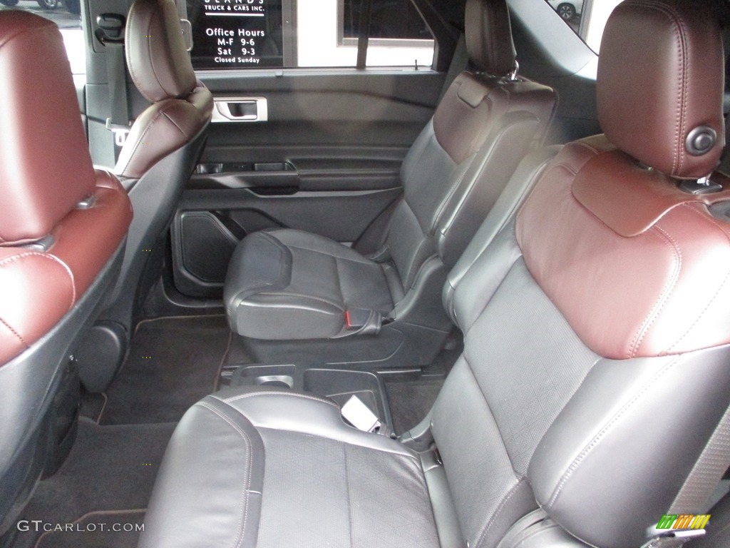 Ebony Interior 2020 Ford Explorer Platinum 4WD Photo #139380251