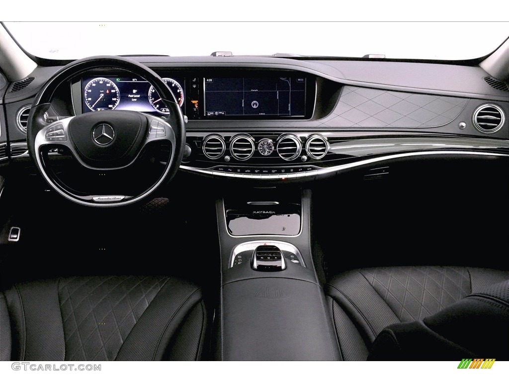 2016 Mercedes-Benz S Mercedes-Maybach S600 Sedan Black Dashboard Photo #139381466