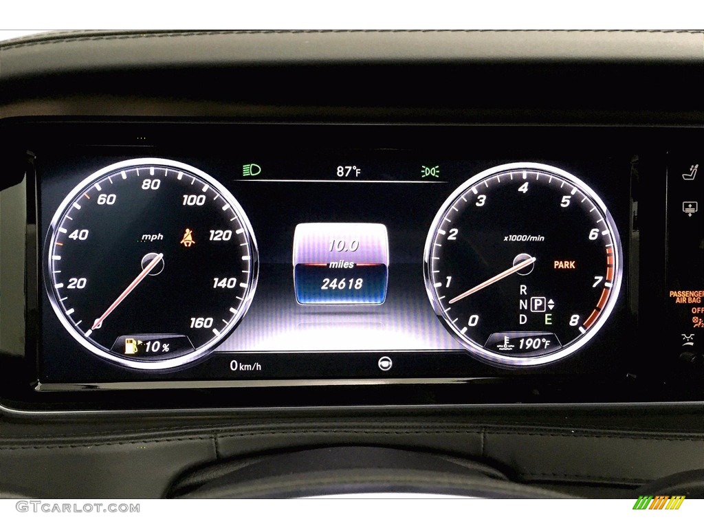 2016 Mercedes-Benz S Mercedes-Maybach S600 Sedan Gauges Photo #139381547