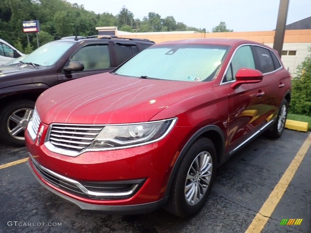 2017 MKX Select AWD - Ruby Red / Cappuccino photo #1