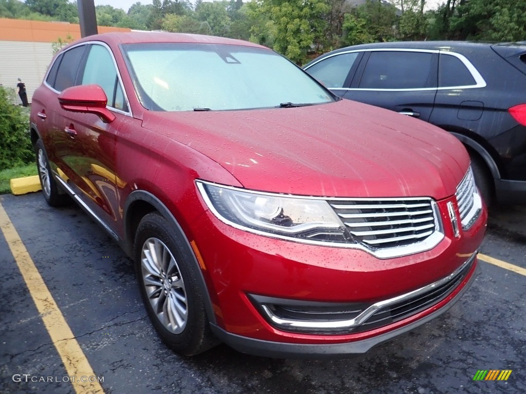 2017 MKX Select AWD - Ruby Red / Cappuccino photo #4