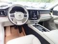 Blonde/Charcoal 2021 Volvo XC60 T6 AWD Momentum Interior Color