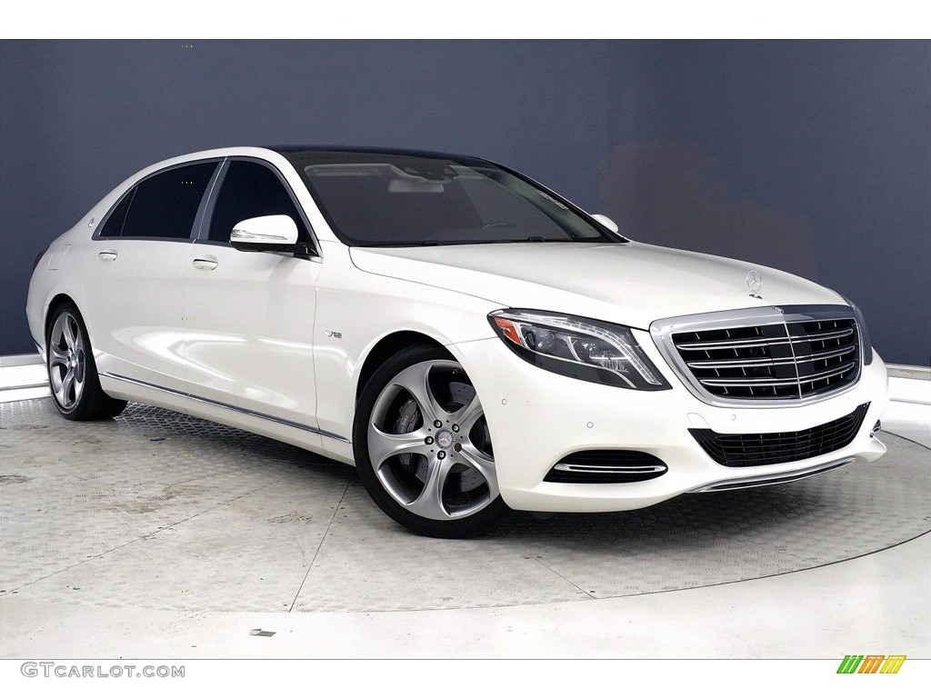 designo Diamond White Metallic 2016 Mercedes-Benz S Mercedes-Maybach S600 Sedan Exterior Photo #139381724