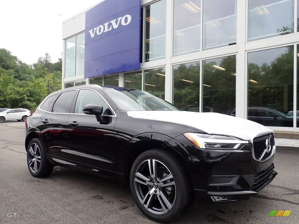 Onyx Black Metallic 2021 Volvo XC60 T5 AWD Momentum Exterior Photo #139381898