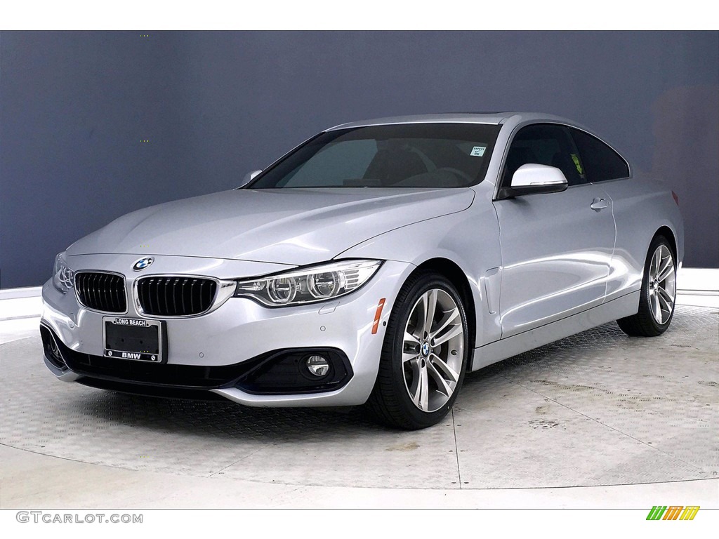 Glacier Silver Metallic 2017 BMW 4 Series 440i Coupe Exterior Photo #139383388