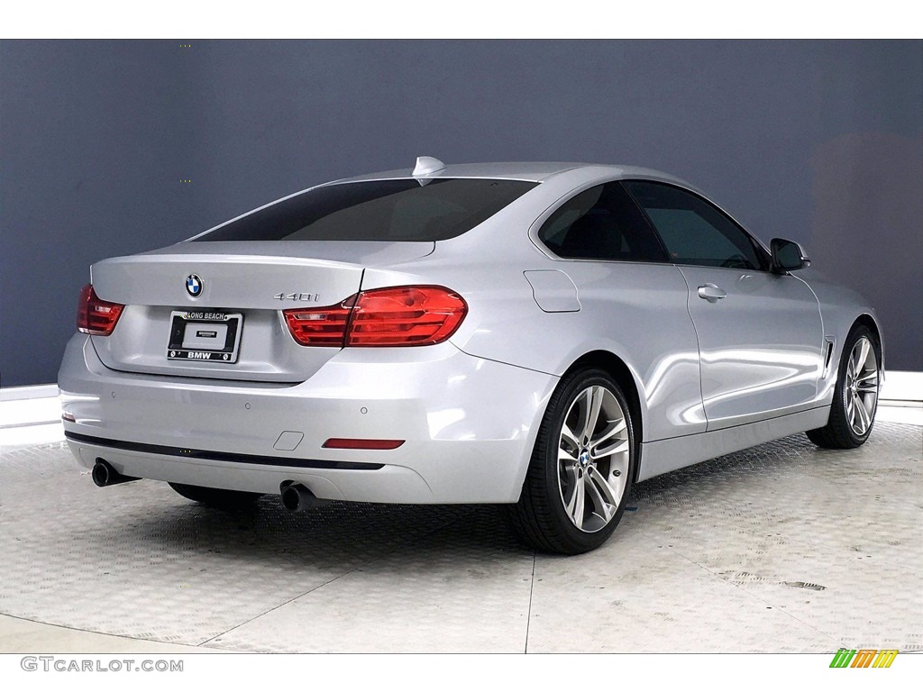 Glacier Silver Metallic 2017 BMW 4 Series 440i Coupe Exterior Photo #139383412