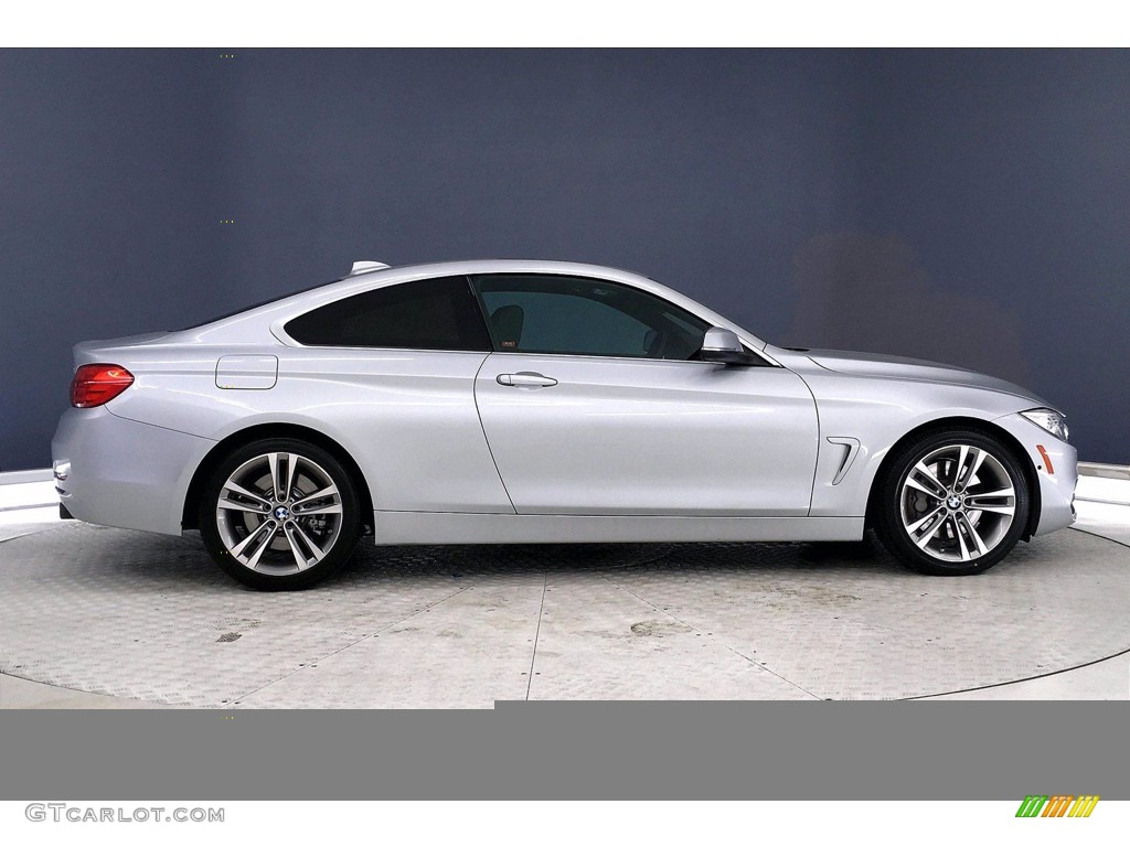 Glacier Silver Metallic 2017 BMW 4 Series 440i Coupe Exterior Photo #139383438