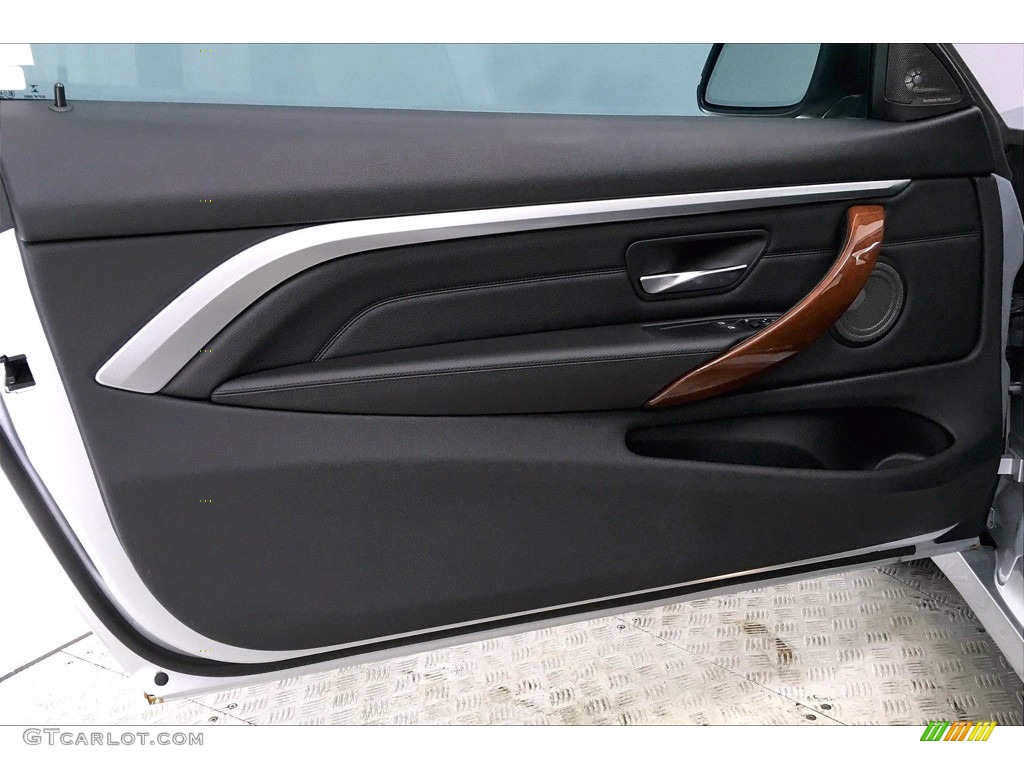 2017 BMW 4 Series 440i Coupe Black Door Panel Photo #139383628