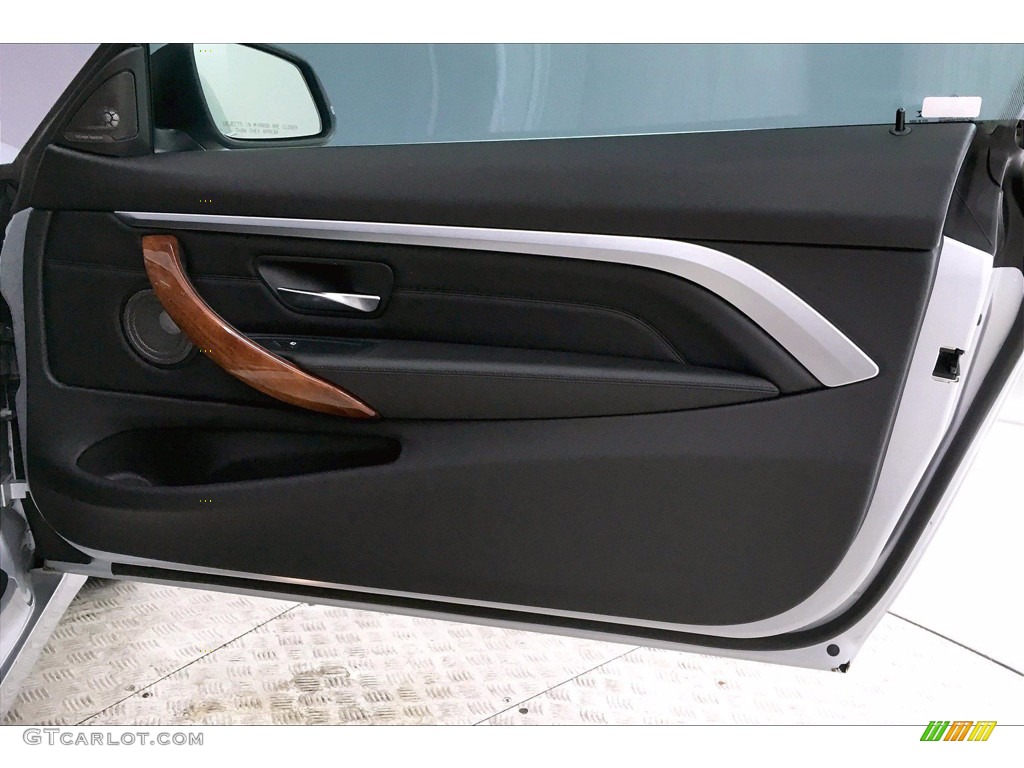 2017 BMW 4 Series 440i Coupe Black Door Panel Photo #139383649