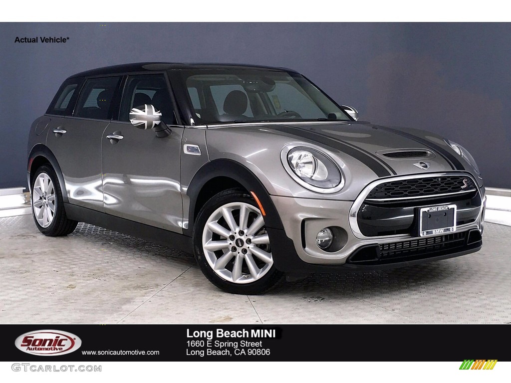 2017 Clubman Cooper S - Melting Silver Metallic / Carbon Black photo #1