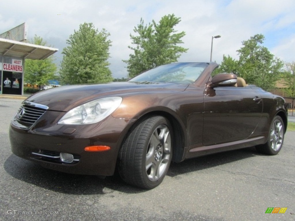 Tigereye Mica 2009 Lexus SC 430 Convertible Exterior Photo #139387811