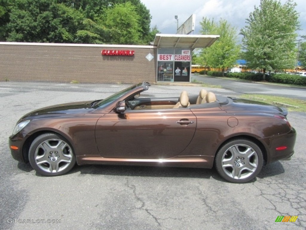 Tigereye Mica 2009 Lexus SC 430 Convertible Exterior Photo #139387814