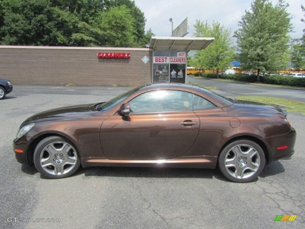 Tigereye Mica 2009 Lexus SC 430 Convertible Exterior Photo #139387829