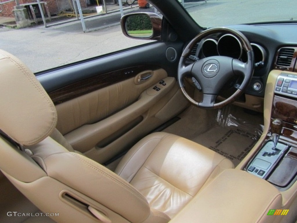 2009 Lexus SC 430 Convertible Front Seat Photo #139387841