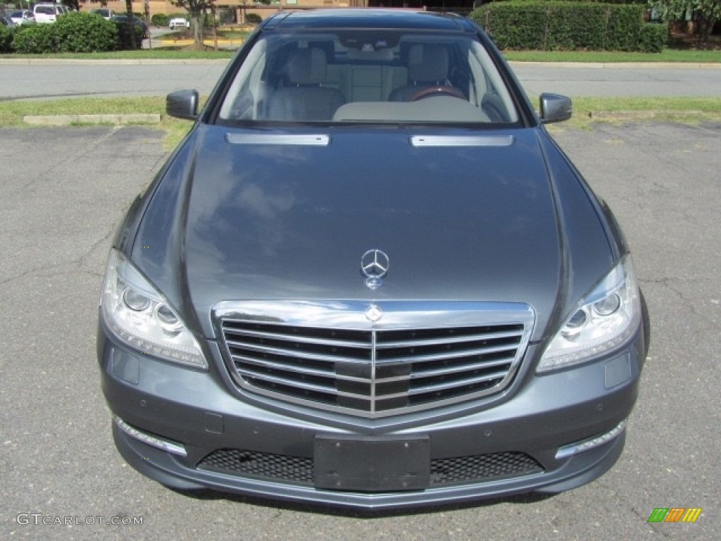 2011 S 550 4Matic Sedan - Flint Grey Metallic / Grey/Dark Grey photo #5