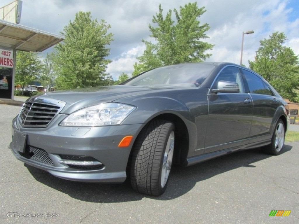 2011 S 550 4Matic Sedan - Flint Grey Metallic / Grey/Dark Grey photo #6