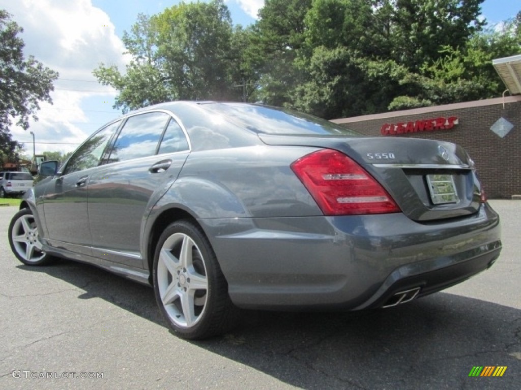 2011 S 550 4Matic Sedan - Flint Grey Metallic / Grey/Dark Grey photo #8